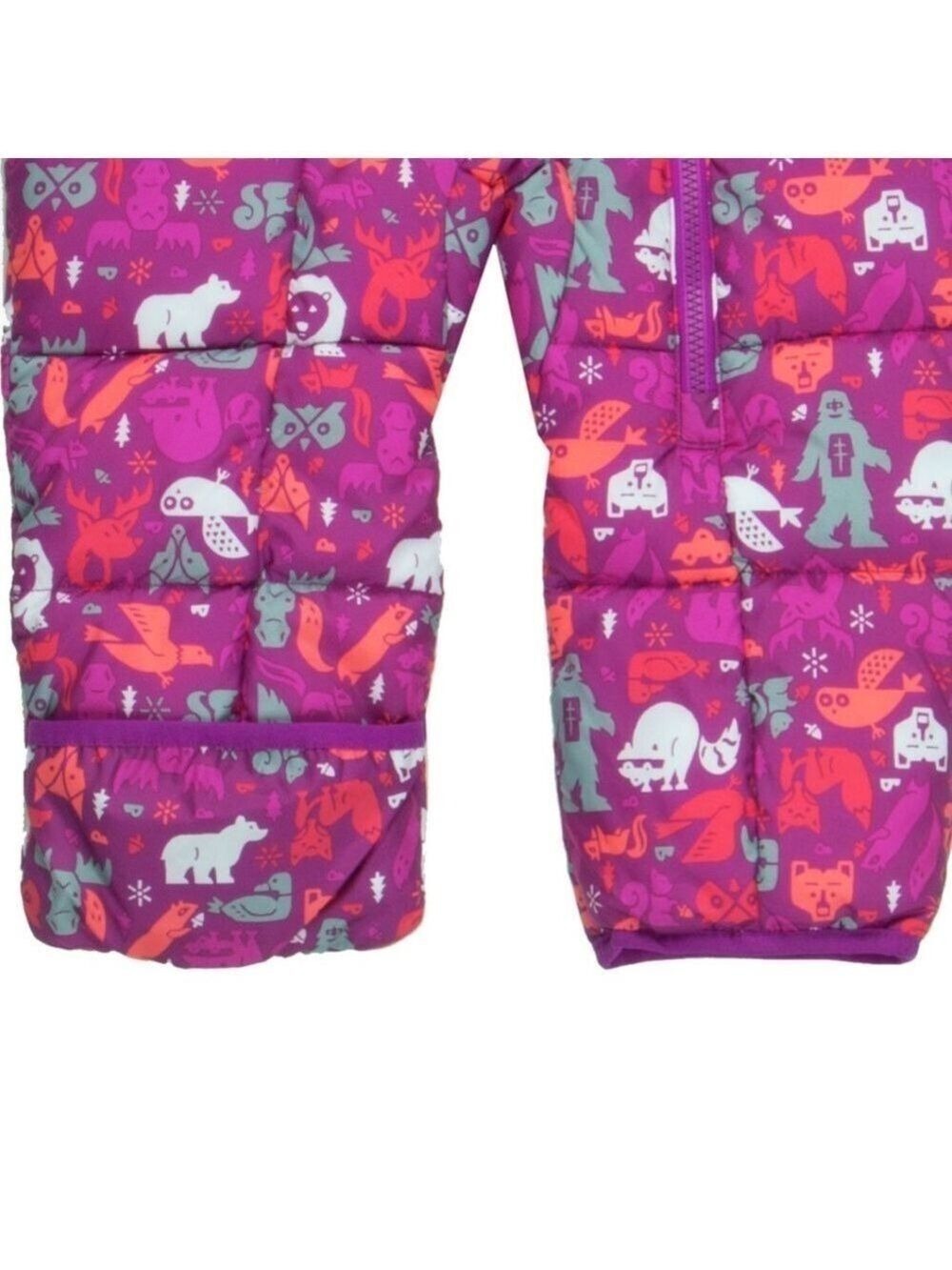 Columbia Vibrant Pink and Purple Infant Snowsuit - Picture 2 of 9